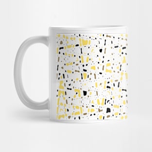 Coffee spots, simple illustration in delicate colors Mug